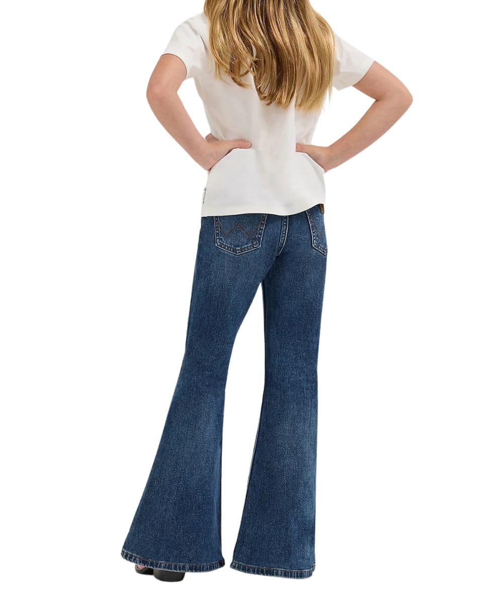 Wrangler Girls' Lainey Wilson Bell Bottom Jean - Cowpokes Work and
