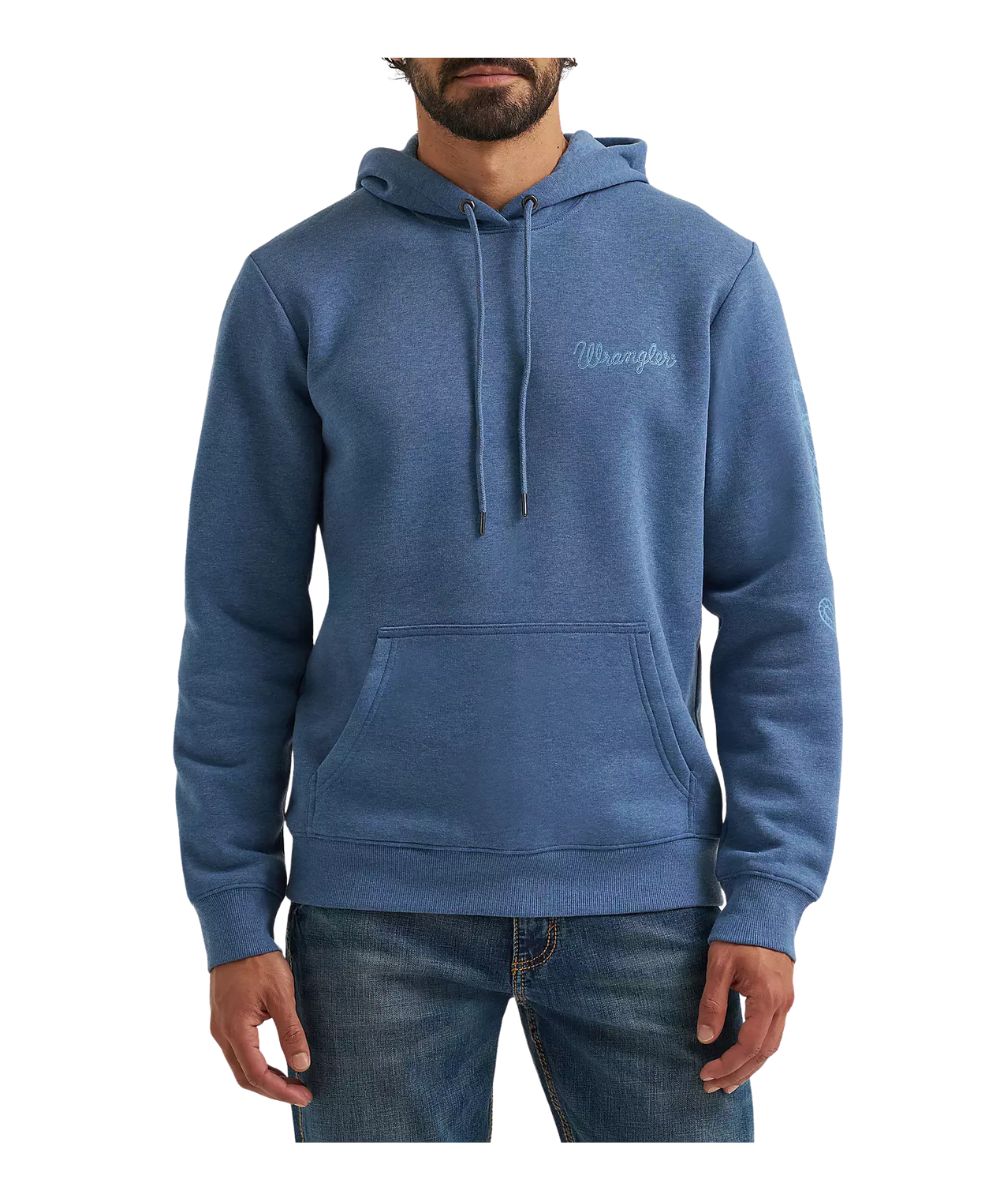Wrangler Men's Rope Logo Hoodie