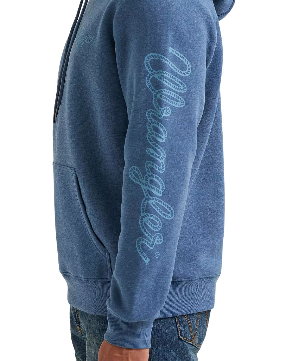 Wrangler Men's Rope Logo Hoodie