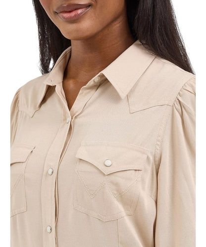 Wrangler Women's Western Snap Shirt