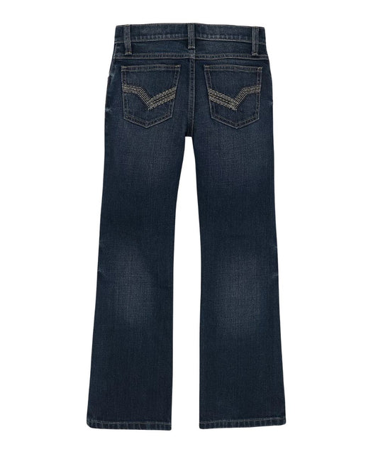 Wrangler Boys' 20X No. 42 Vintage Boot Cut Jean