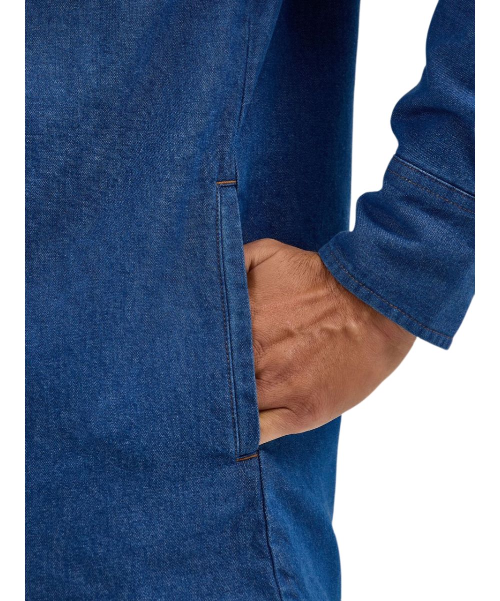 Wrangler Men's Flannel Lined Western Work Shirt