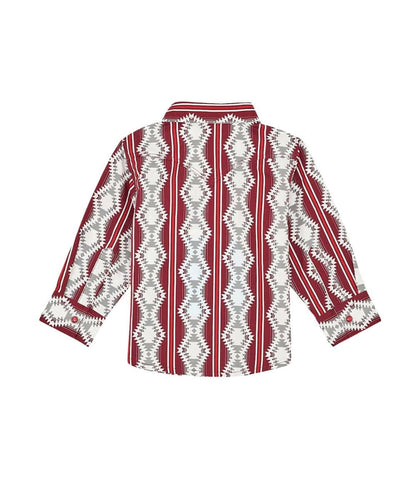 Wrangler Little Boys' Checotah Western Snap Shirt