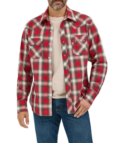 Wrangler Men's Retro Western Snap Shirt