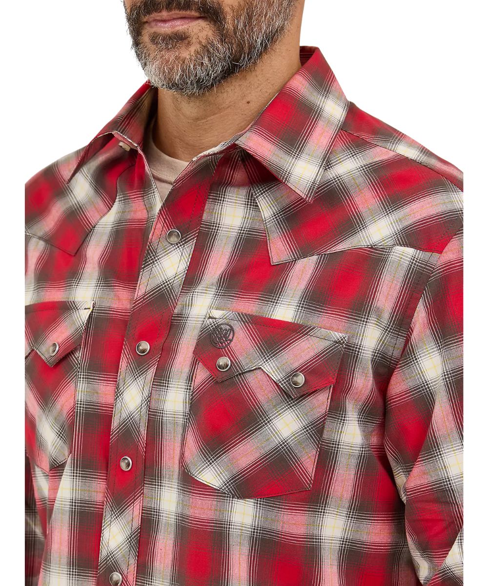 Wrangler Men's Retro Western Snap Shirt
