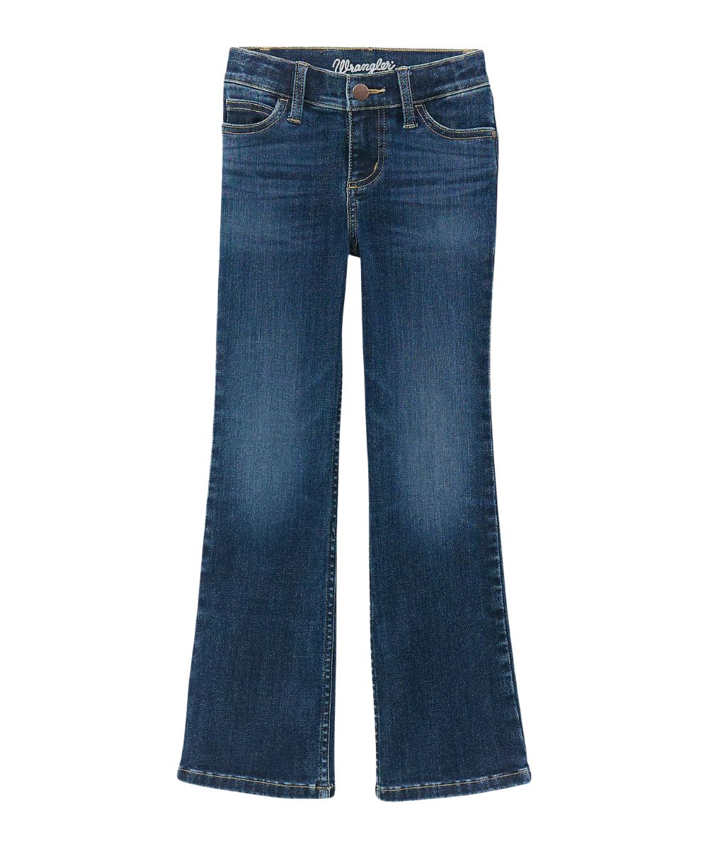 Wrangler Girls' Bespoke Boot Cut Jean