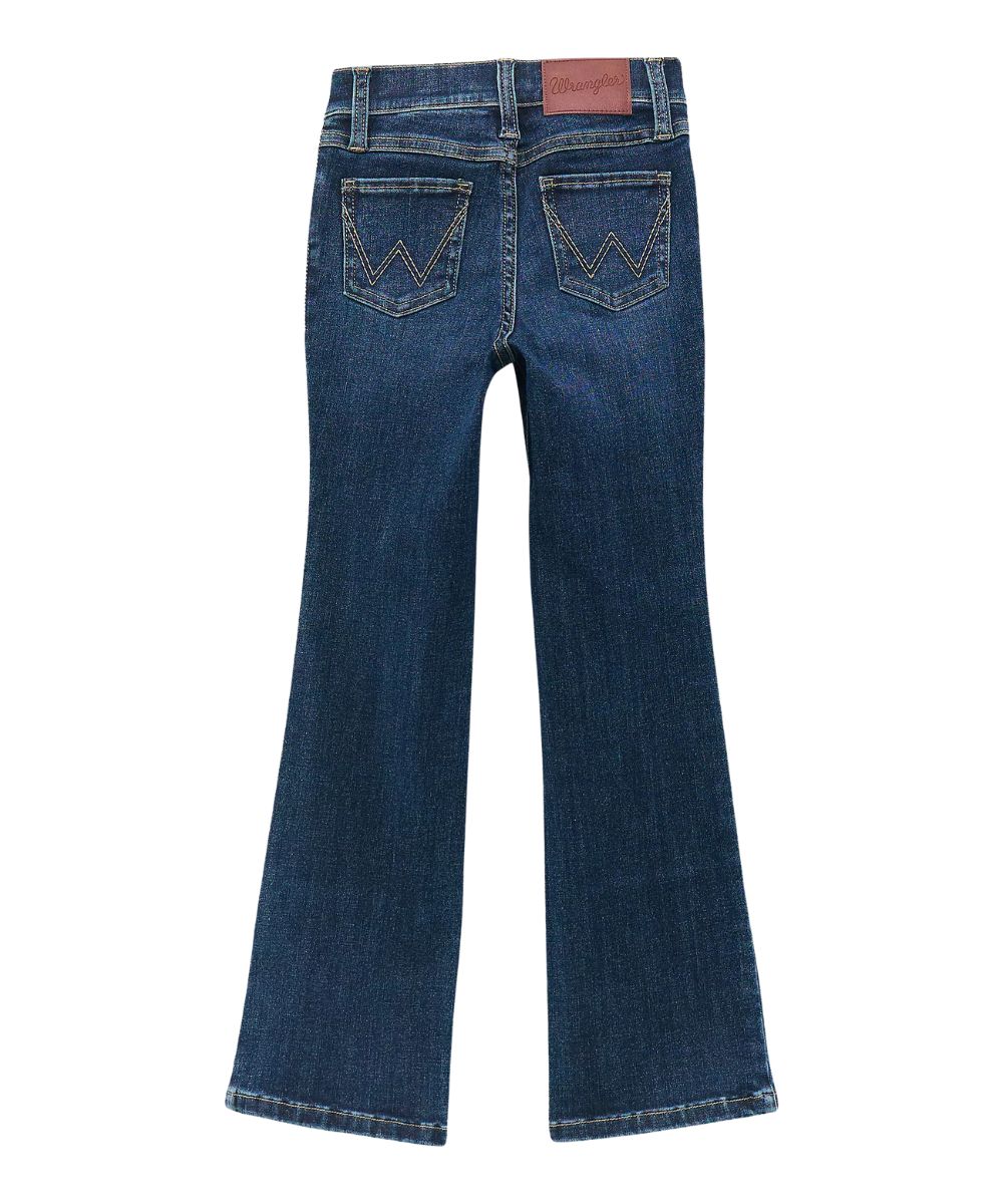 Wrangler Girls' Bespoke Boot Cut Jean