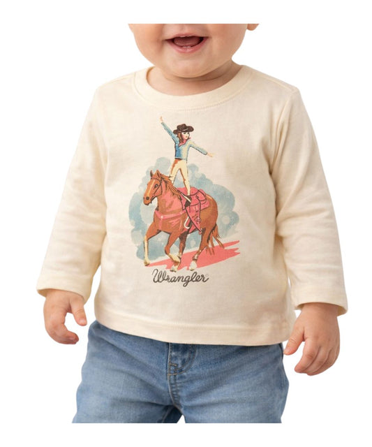 Wrangler Little Girls' Western Tee