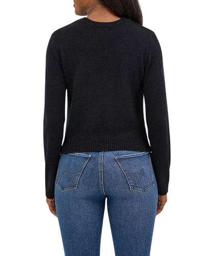Wrangler Women's Retro Western Shrunken Sweater