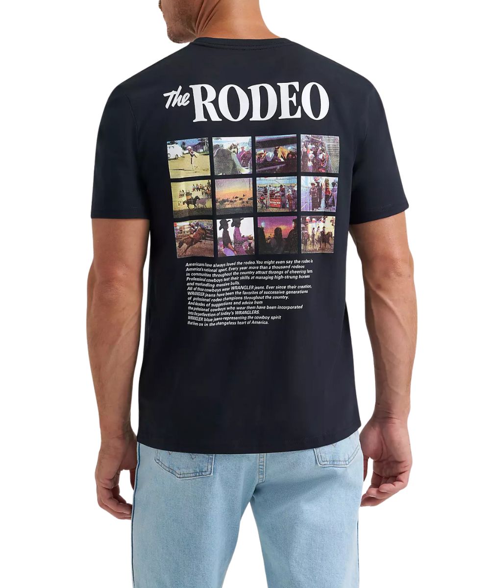 Wrangler Men's Rodeo Snaps Tee