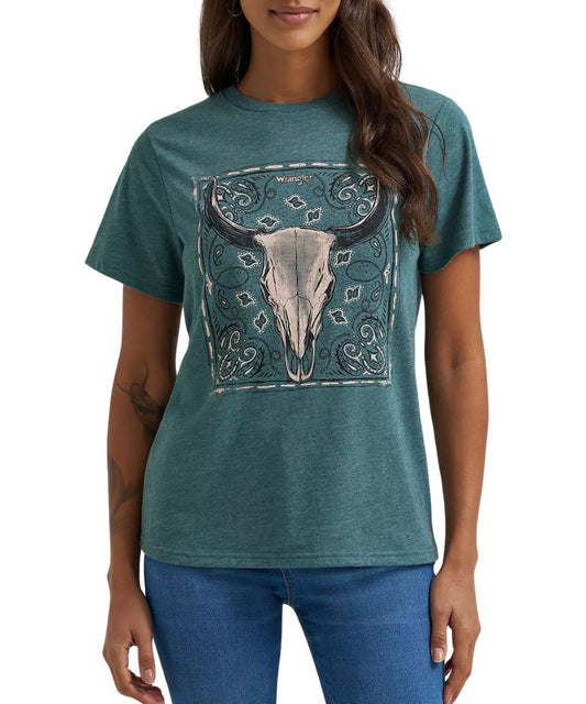 Wrangler Women's Steerhead Tee