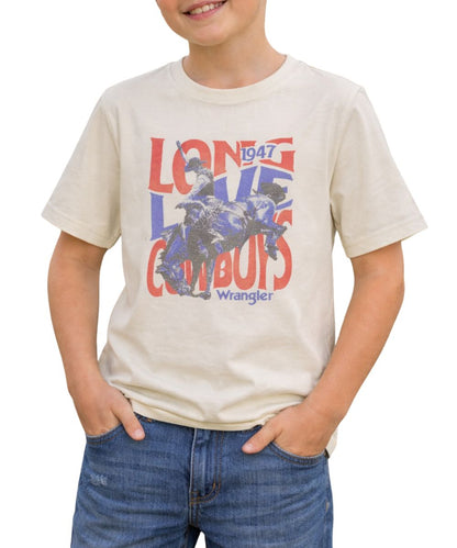 Wrangler Boys' Riding Cowboy Tee