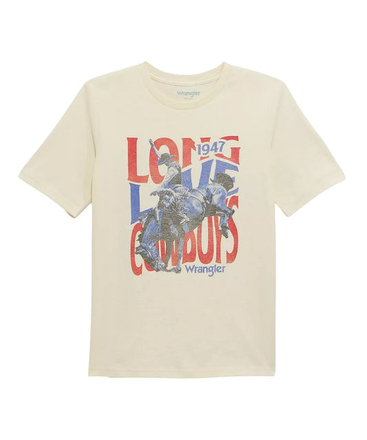 Wrangler Boys' Riding Cowboy Tee