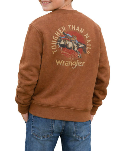 Wrangler Boys' Tougher Than Nails Sweatshirt