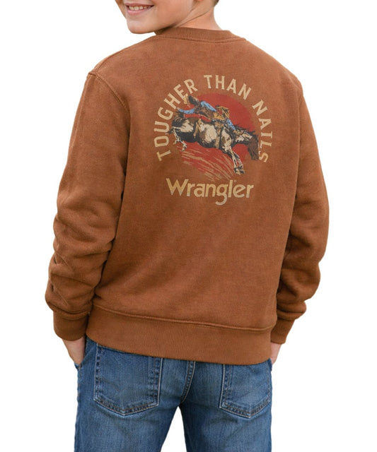 Wrangler Boys' Tougher Than Nails Sweatshirt