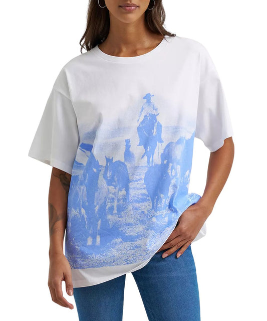 Wrangler Women's Horse Round-Up Tee