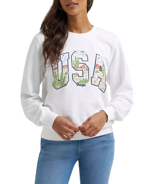 Wrangler Women's Desert USA Sweatshirt