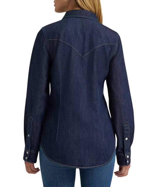 Wrangler Women's Denim Snap Shirt