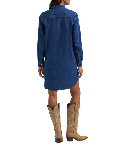 Wrangler Women's Denim Shirt Dress