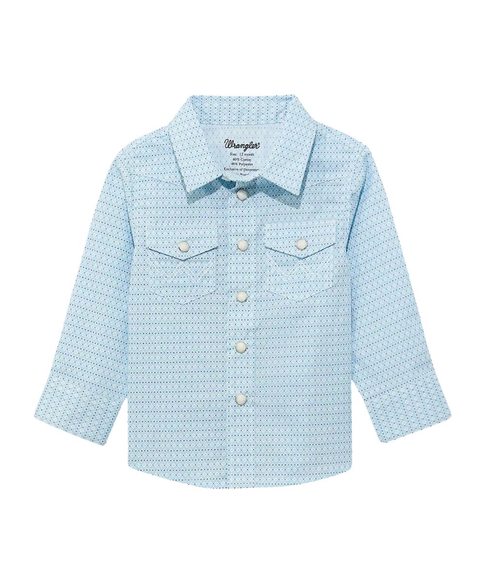 Wrangler Little Boys' Western Snap Shirt