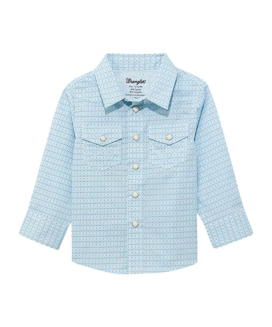 Wrangler Little Boys' Western Snap Shirt
