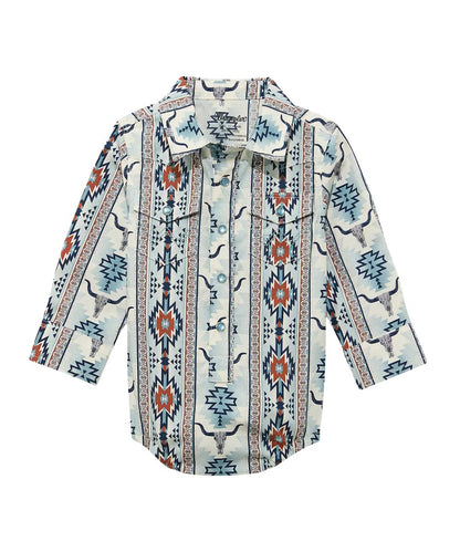 Wrangler Infant Boys' Checotah Snap Onesie