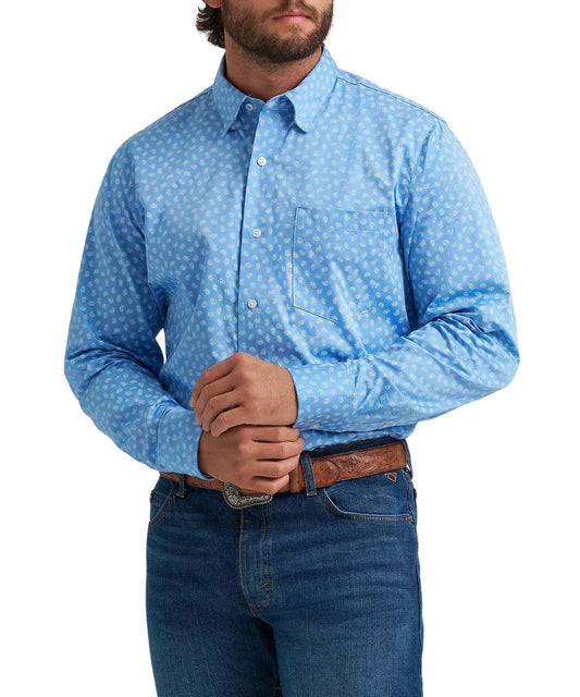 Wrangler Men's Cody Johnson Button Down Shirt