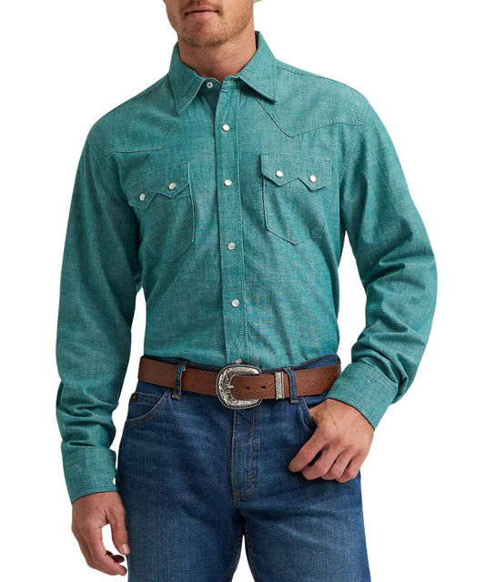 Wrangler Men's Cody Johnson Snap Shirt
