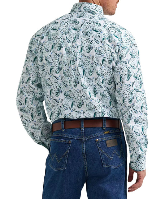 Wrangler Men's George Strait Button Down Shirt