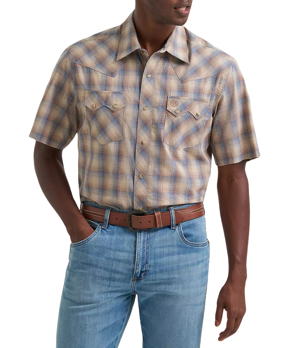 Wrangler Men's Retro Western Snap Shirt