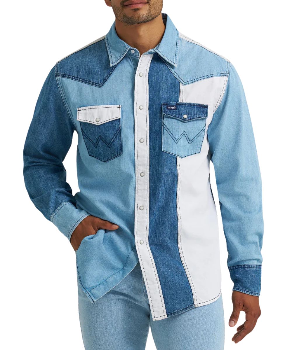 Wrangler Men's Vintage Snap Shirt