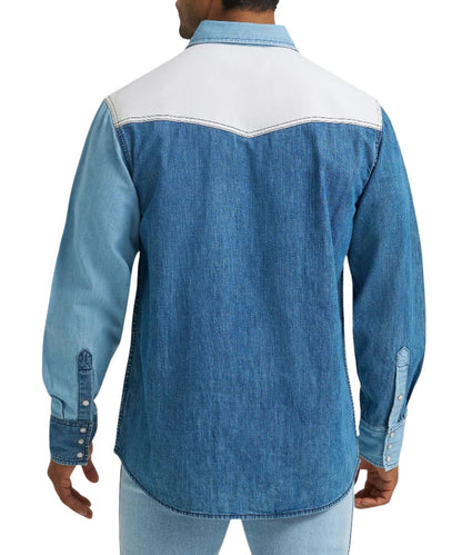 Wrangler Men's Vintage Snap Shirt