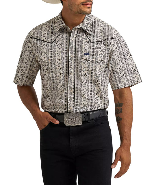 Wrangler Men's Western Snap Shirt