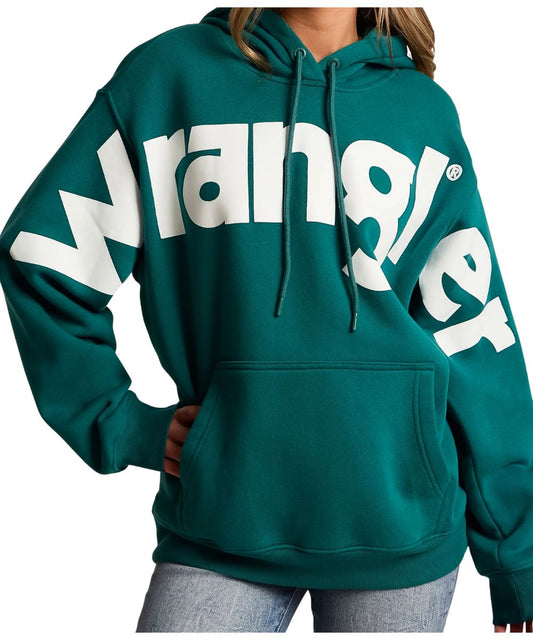Wrangler Women's Bold Logo Hoodie
