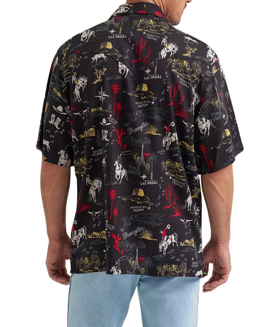 Wrangler Men's Coconut Cowboy Camp Shirt