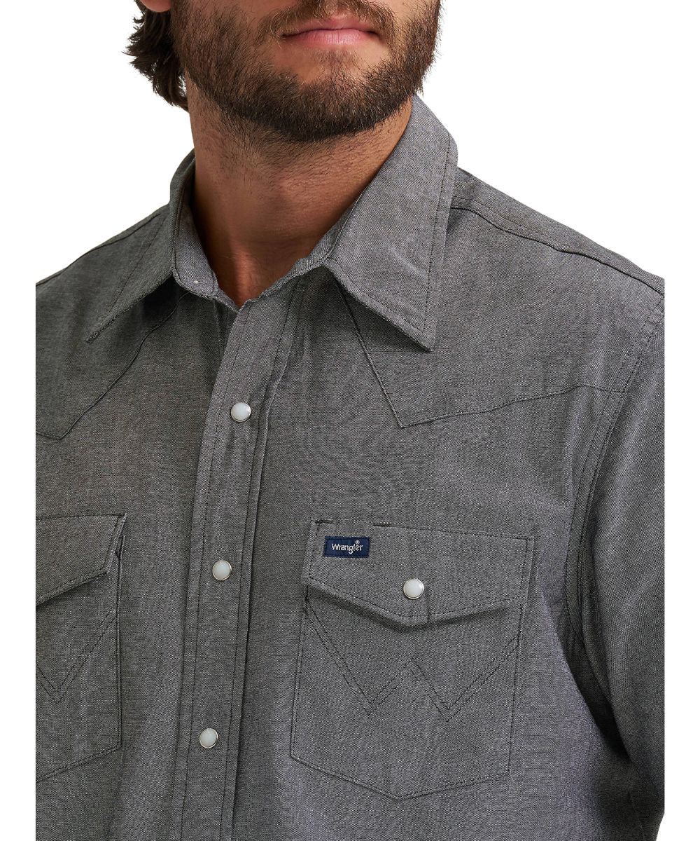 Wrangler Men's Cowboy Cut Western Work Shirt