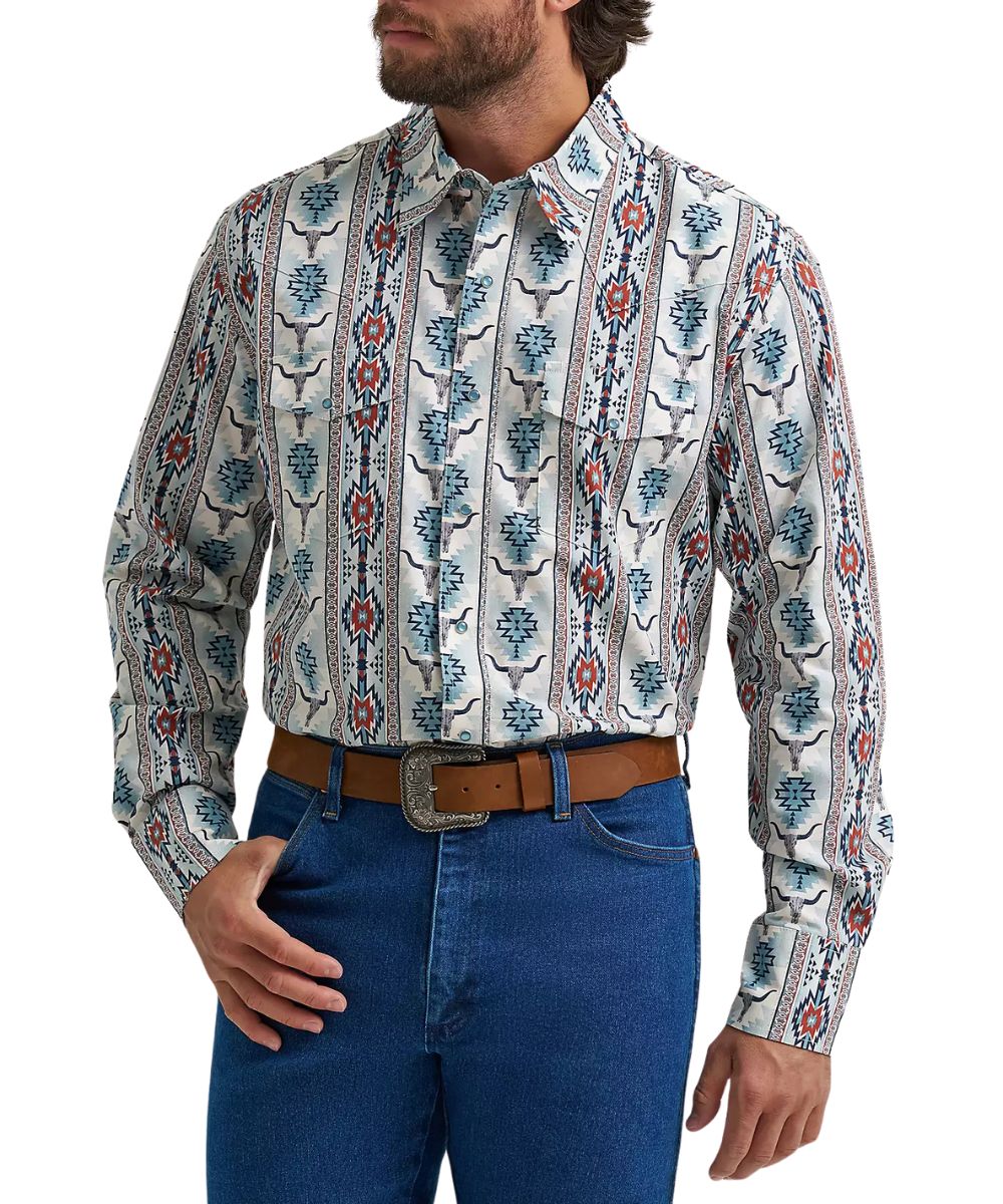 Wrangler Men's Checotah Snap Shirt