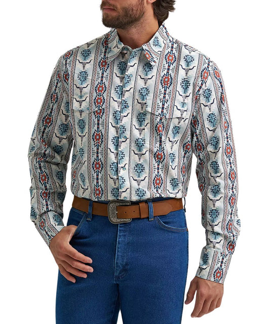 Wrangler Men's Checotah Snap Shirt