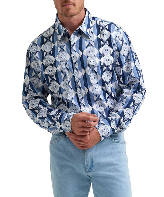 Wrangler Men's Checotah Snap Shirt