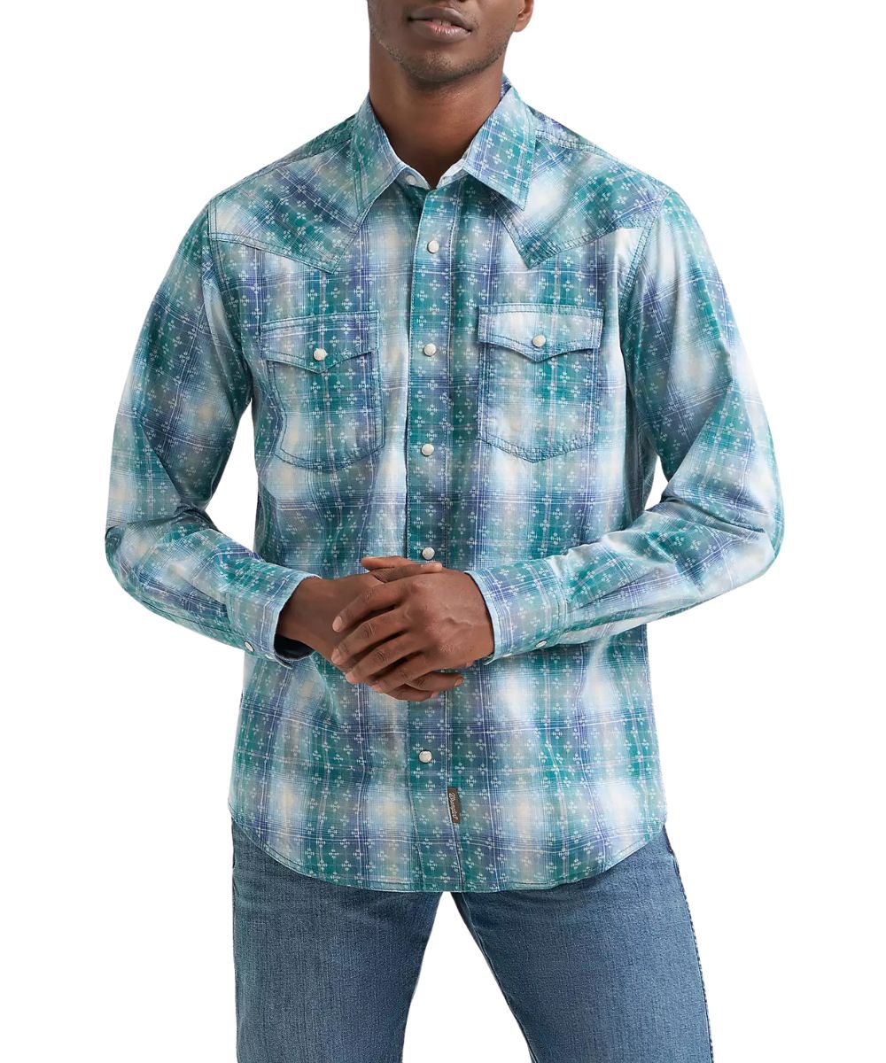 Wrangler Men's Retro Western Snap Shirt