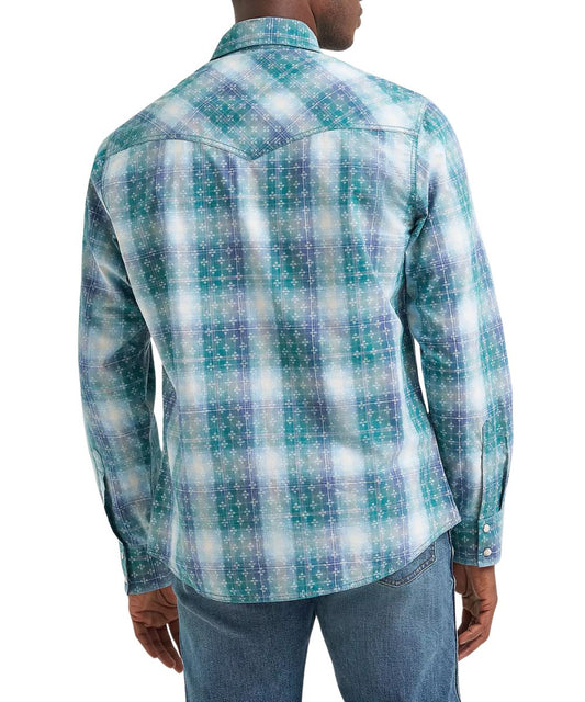 Wrangler Men's Retro Western Snap Shirt