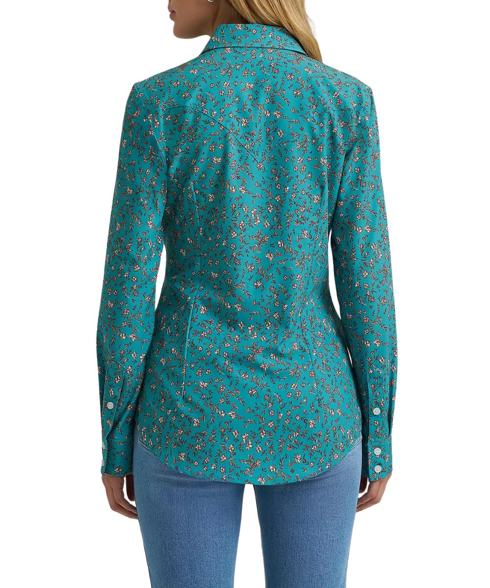 Wrangler Women's Aria Performance Button Down Shirt