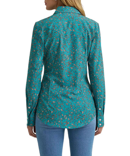 Wrangler Women's Aria Performance Button Down Shirt