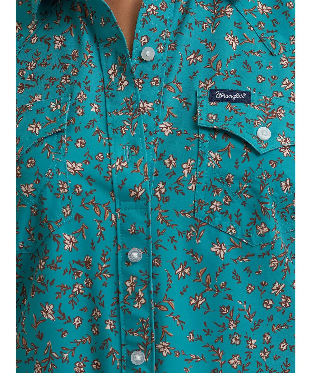 Wrangler Women's Aria Performance Button Down Shirt