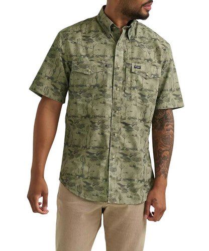 Wrangler Men's ATG Performance Snap Shirt
