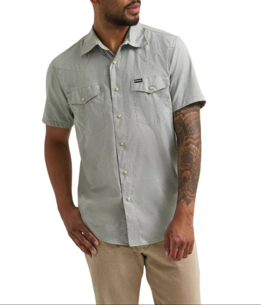 Wrangler Men's ATG Drover Utility Snap Shirt