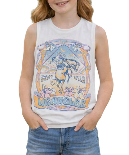 Wrangler Girls' Western Tank Top