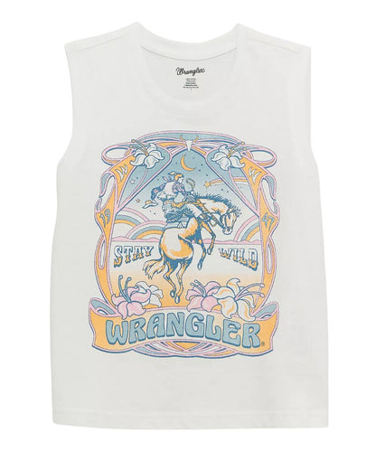 Wrangler Girls' Western Tank Top