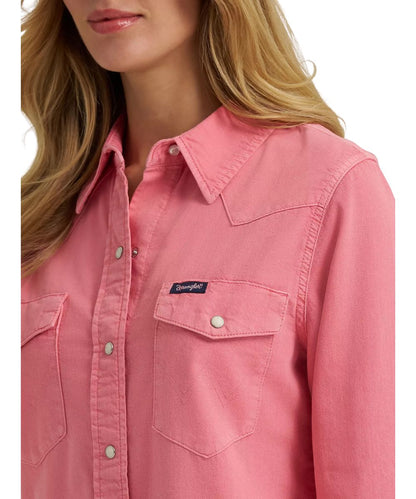 Wrangler Women's Western Snap Shirt