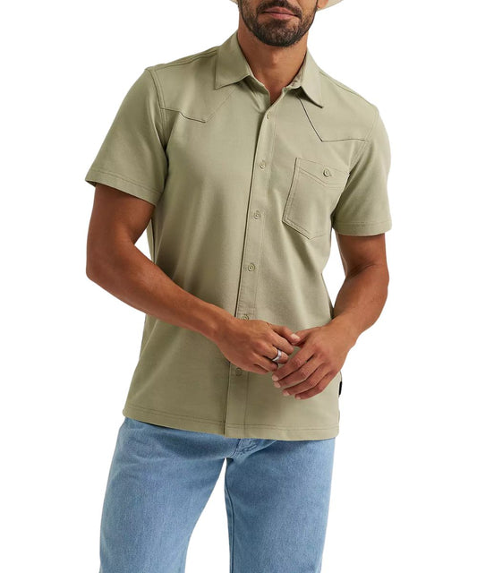 Wrangler Men's ATG Performance Button Down Shirt